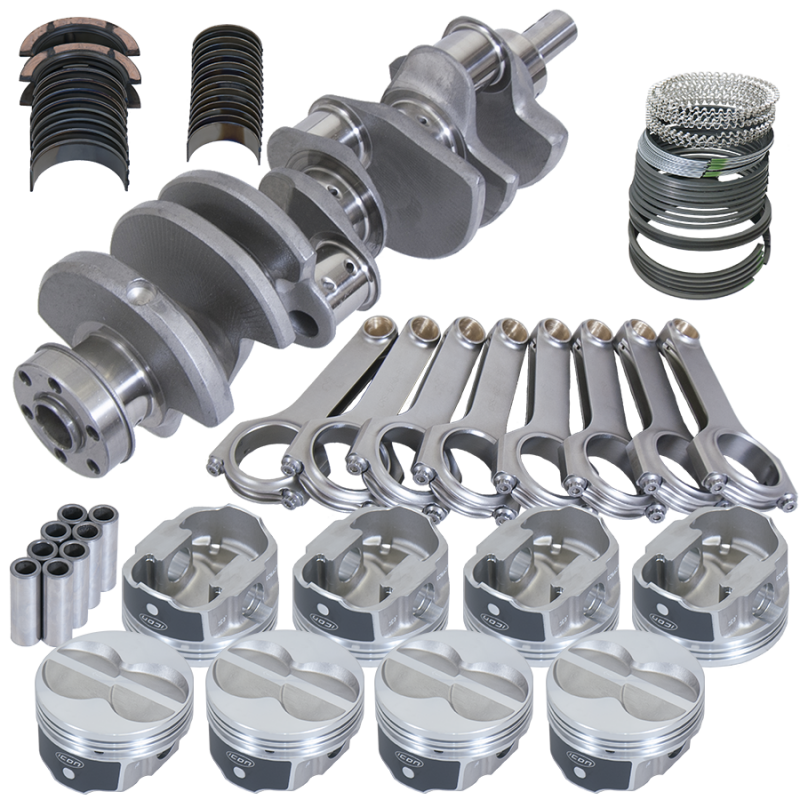 Eagle Ford 351W SVO 4.000in Crank 2.750in Mains 6.200in H-Beam 4.060in Pistons Rotating Assembly