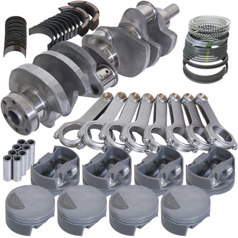 Eagle Ford 351C 4.000in Crank 6.000in H-Beam -3.2cc Flat Top 4.030in Pistons Rotating Assembly