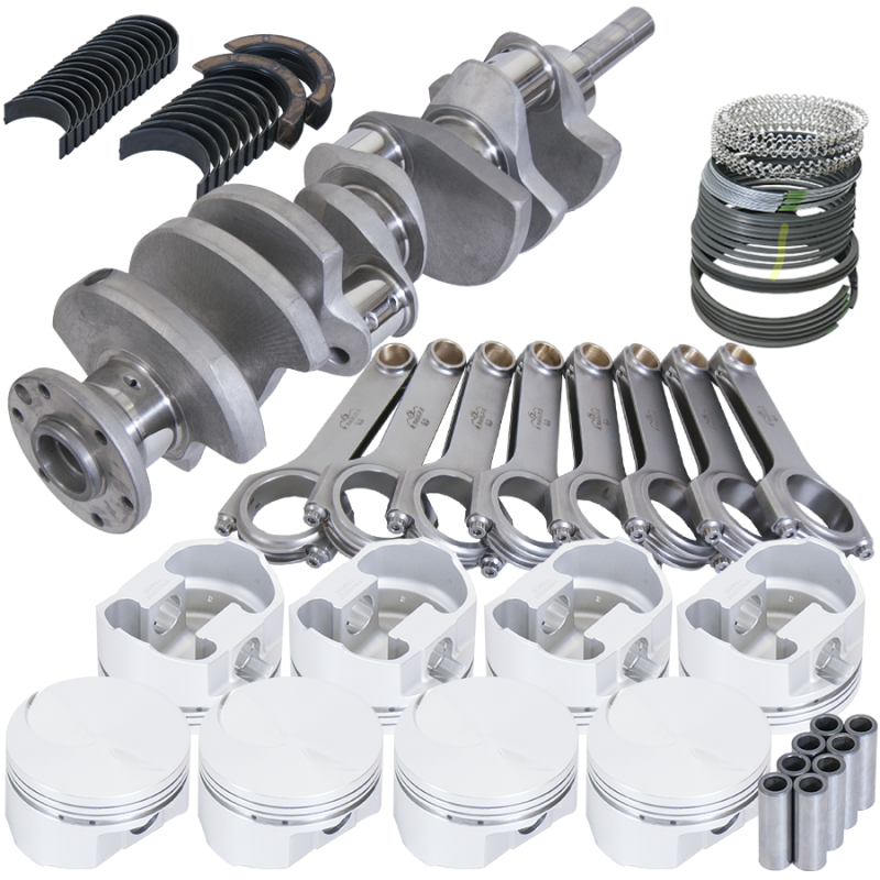 Eagle Ford 429/460 4.140in Crank 6.800in H-Beam -3cc Flat Top 4.440in Pistons Rotating Assembly