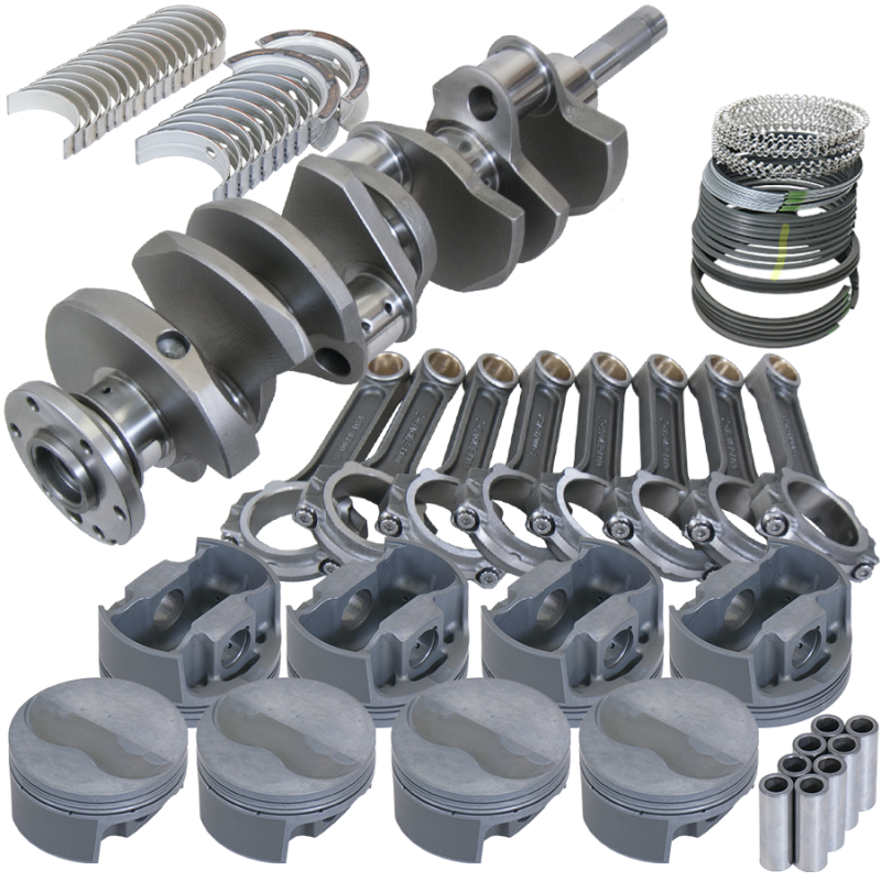 Eagle Ford FE 4.250in Crank 6.700in I-Beam Rods -7cc Flat Top 4.250in Pistons Rotating Assembly