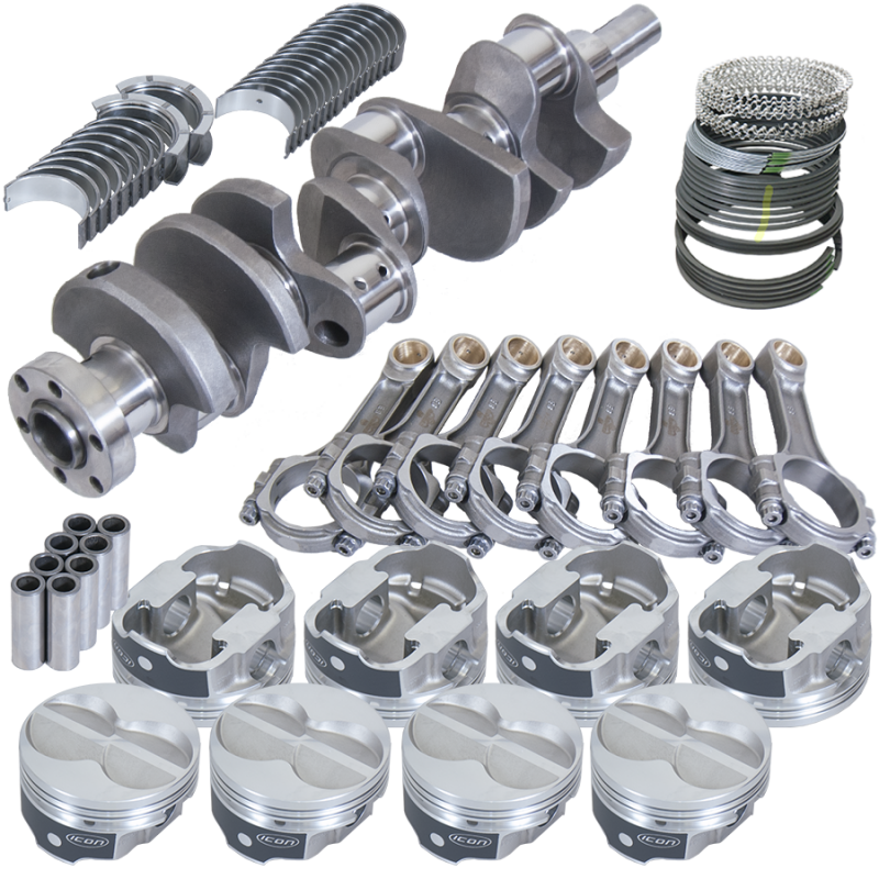 Eagle Ford 289/302 3.400in Crank 5.400in I-Beam Rod -11cc Flat Top 4.060in Pistons Rotating Assembly