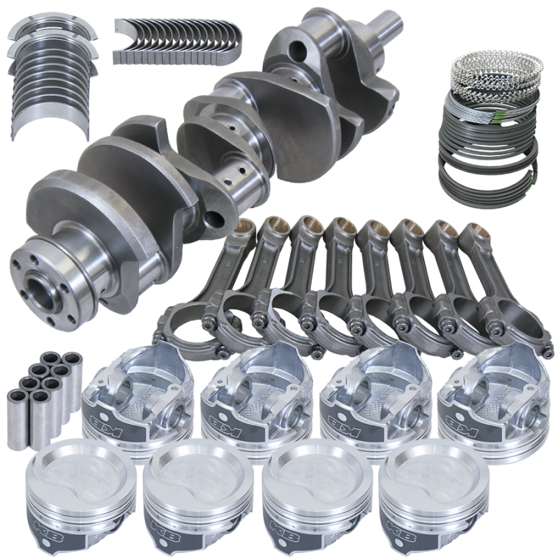 Eagle Ford 351W 4.000in Crank 6.200in I-Beam Rods -27.5cc 4.000in Pistons Rotating Assembly