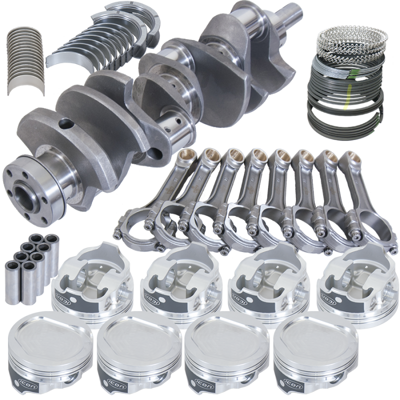 Eagle Ford 351C 3.850in Crank 6.000in I-Beam Rods -20cc 4.040in Pistons Rotating Assembly