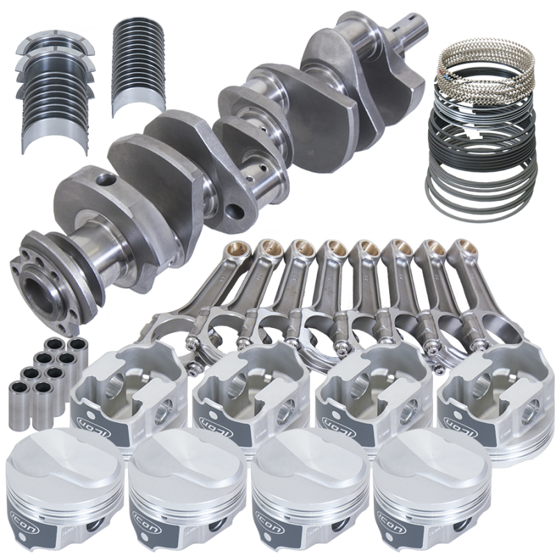 Eagle Chevy 454 4.000in Crank 6.135in I-Beam Rods 18.3cc Dome 4.310in Pistons Rotating Assembly