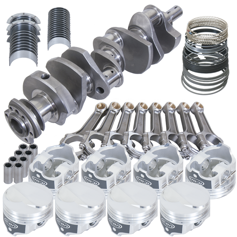Eagle Chevy 454 4.000in Crank 6.135in I-Beam Rods 18cc Dome 4.250in Pistons Rotating Assembly