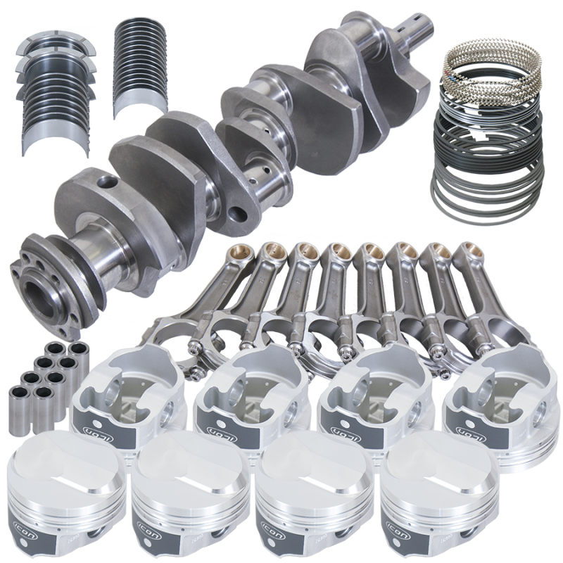 Eagle Chevy 454 4.000in Crank 6.135in I-Beam Rods 38cc Dome 4.250in Pistons Rotating Assembly