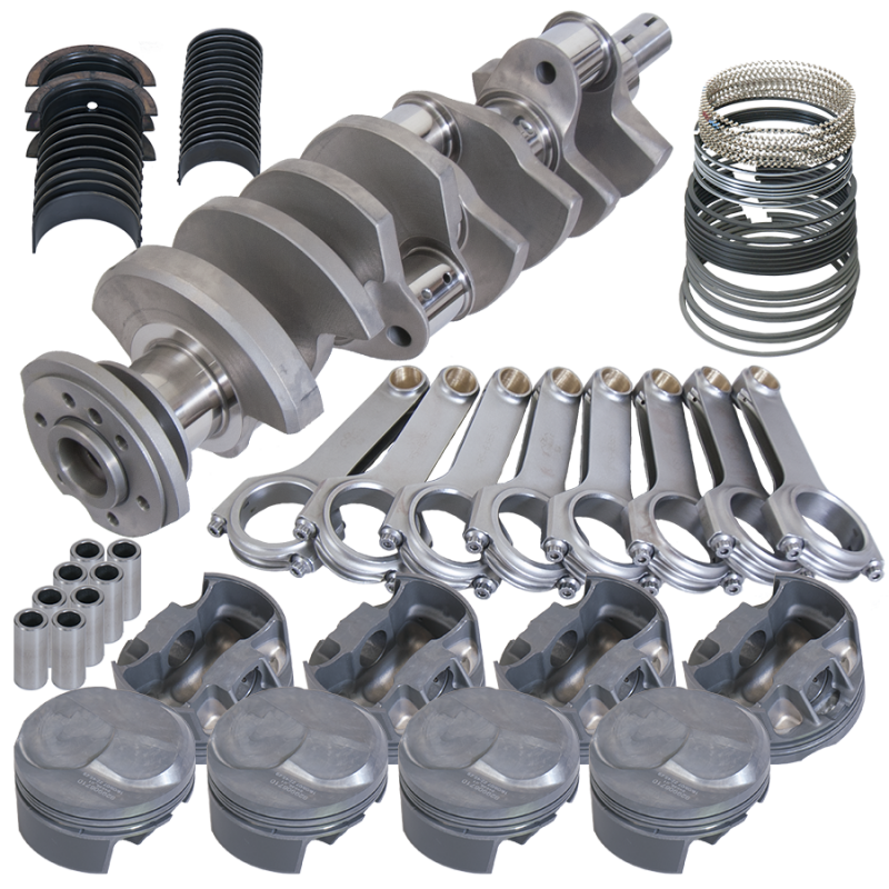 Eagle Chevy 454 4.250in Counterweight Crank 6.385in H-Beam 43cc 4.350in Pistons Rotating Assembly