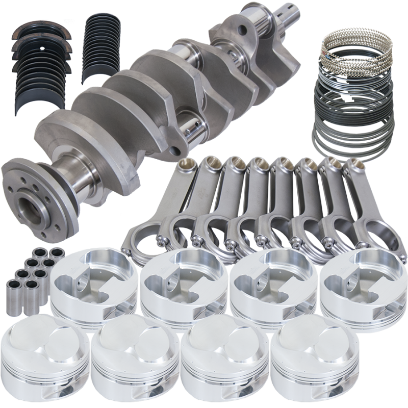 Eagle Chevy 502 4.250in Counterweight Crank 6.535in H-Beam 46cc 4.600in Pistons Rotating Assembly