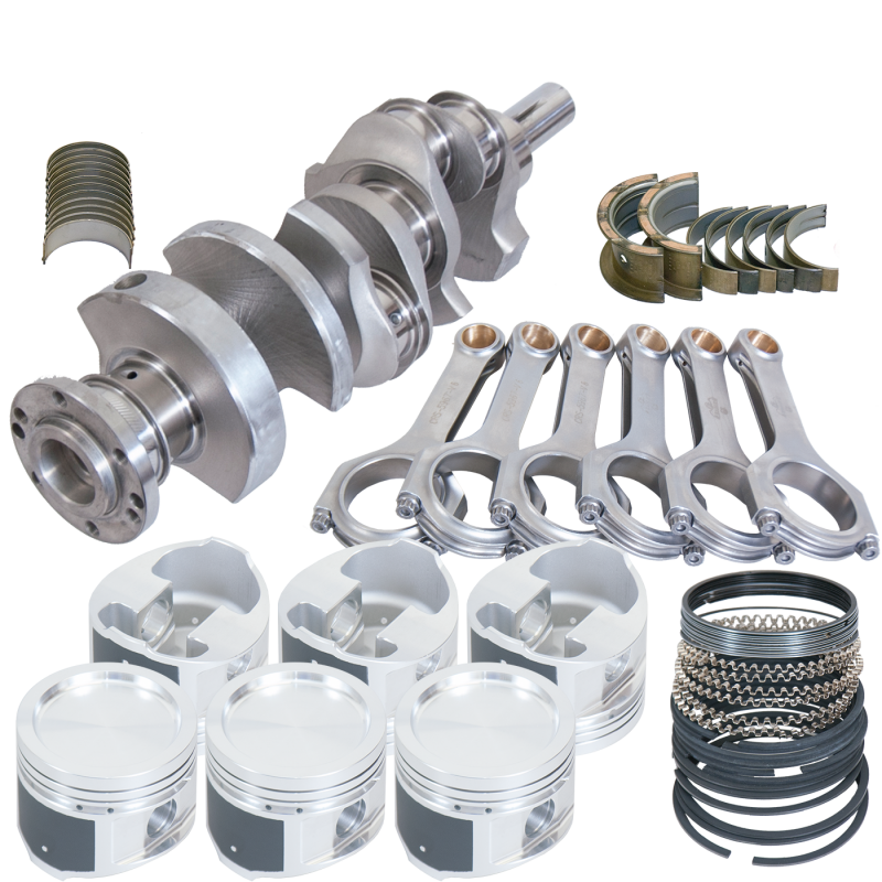 Eagle Buick 3.8L V6 3.400in Ext Balance Crank 5.967in H-Beam 3.820in Pistons Rotating Assembly
