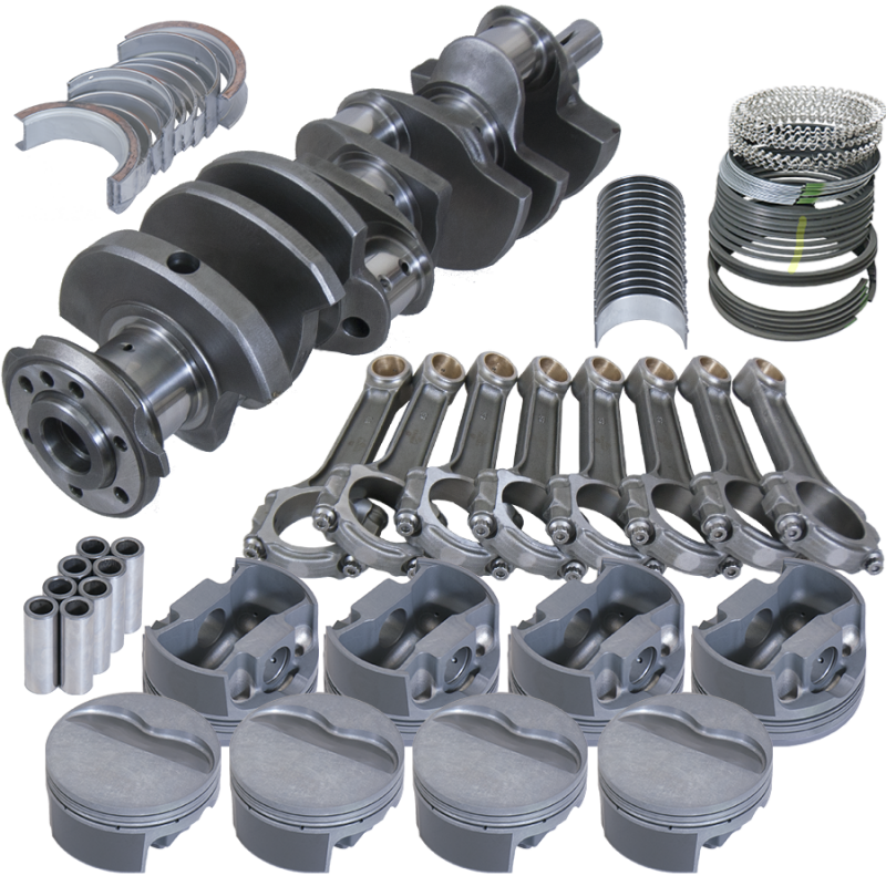Eagle Pontiac 400 4.250in Crank 6.800in I-Beam Rods -6cc Flat Top 4.185in Pistons Rotating Assembly