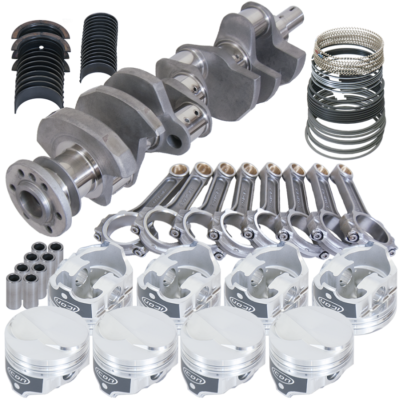 Eagle Chevy 454 4.000in Crank 6.135in I-Beam Rods 18cc Dome 4.250in Pistons Rotating Assembly