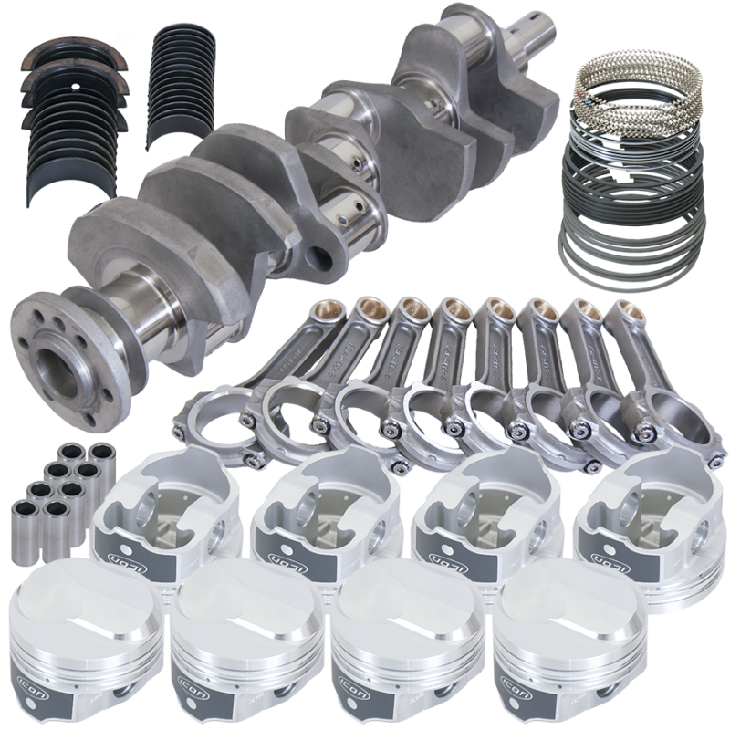 Eagle Chevy 454 4.000in Crank 6.135in I-Beam Rods 38cc Dome 4.250in Pistons Rotating Assembly
