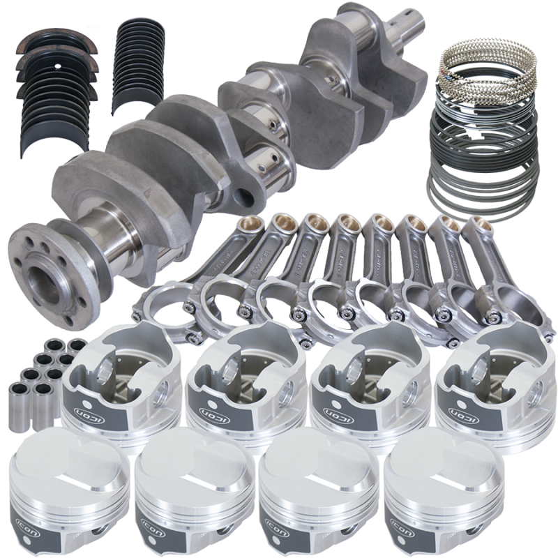 Eagle Chevy 454 4.000in Crank 6.135in I-Beam Rods 43cc Dome 4.280in Pistons Rotating Assembly