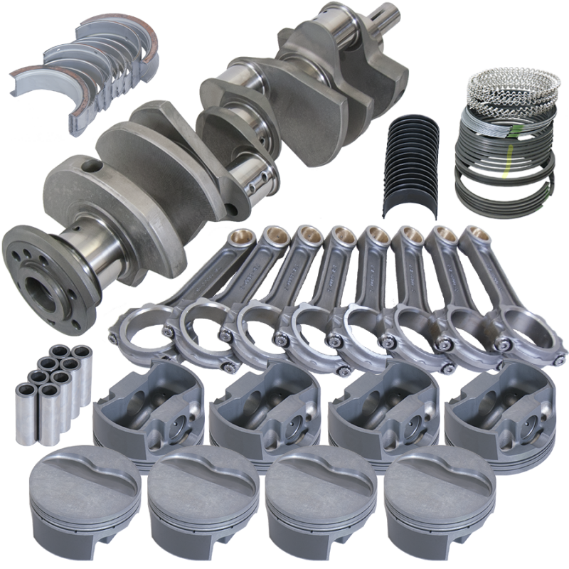 Eagle Pontiac 400 4.250in Crank 6.800in I-Beam Rods -6cc Flat Top 4.185in Pistons Rotating Assembly