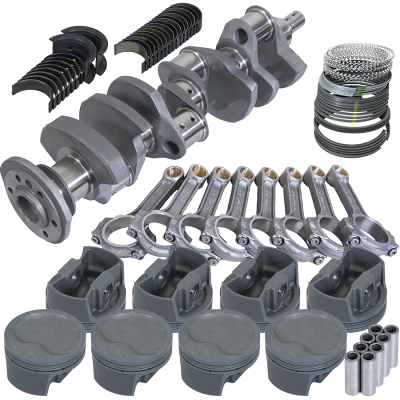 Eagle Chevy 350 3.750in Crank 5.700in I-Beam Rods -16cc 4.060in Pistons Rotating Assembly