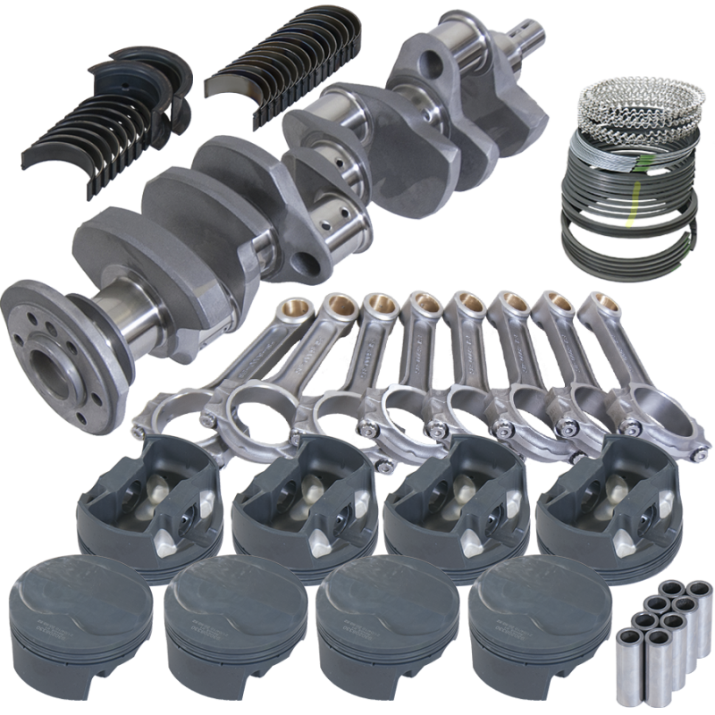 Eagle Chevy 350 3.750in Crank 6.000in I-Beam Rods 6cc Dome 4.040in Pistons Rotating Assembly