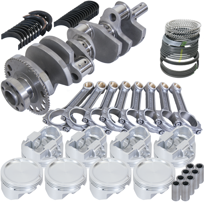 Eagle Chevy 4.8/5.3 LS 4.000in Crank 58 Tth Rlctor 6.125in I-Beam 3.810in Pistons Rotating Assembly