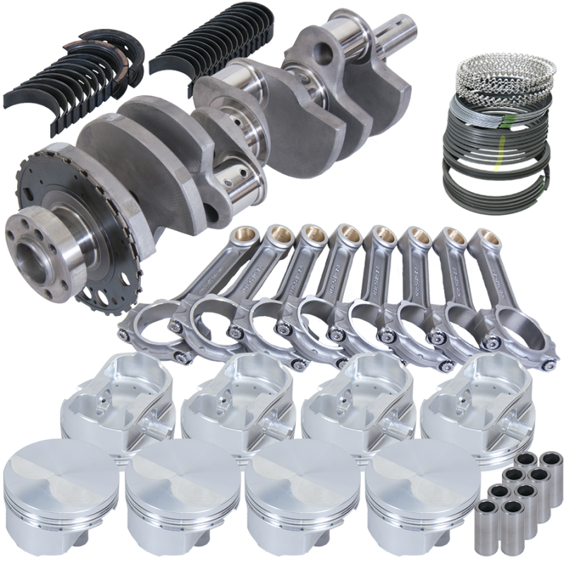 Eagle Chevy LS7 4.000in Crank 24 Tth Reluctor 6.125in I-Beam Rods 4.125in Pistons Rotating Assembly