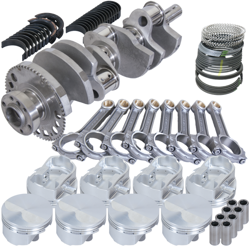 Eagle Chevy LS2 4.000in Crank 58 Tth Reluctor 6.125in I-Beam Rods 4.030in Pistons Rotating Assembly