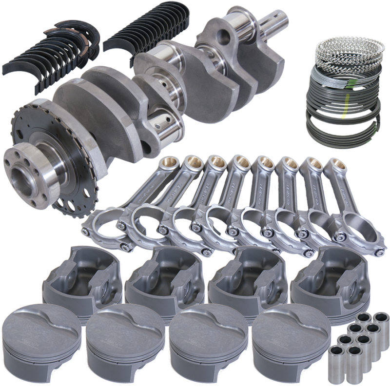 Eagle Chevy LS3 4.000in Crank 24 Tth Reluctor 6.125in I-Beam Rods 4.065in Pistons Rotating Assembly