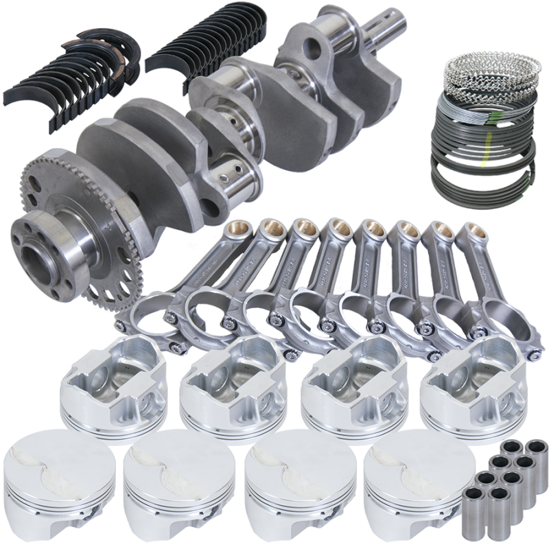 Eagle Chevy LS1 4.000in Crank 58 Tth Reluctor 6.125in I-Beam Rods 3.913in Pistons Rotating Assembly