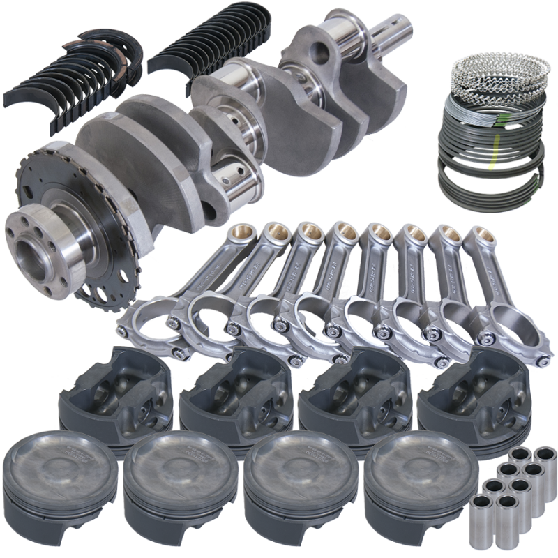 Eagle Chevy LS2 4.000in Crank 24 Tth Reluctor 6.125in I-Beam Rods 4.030in Pistons Rotating Assembly