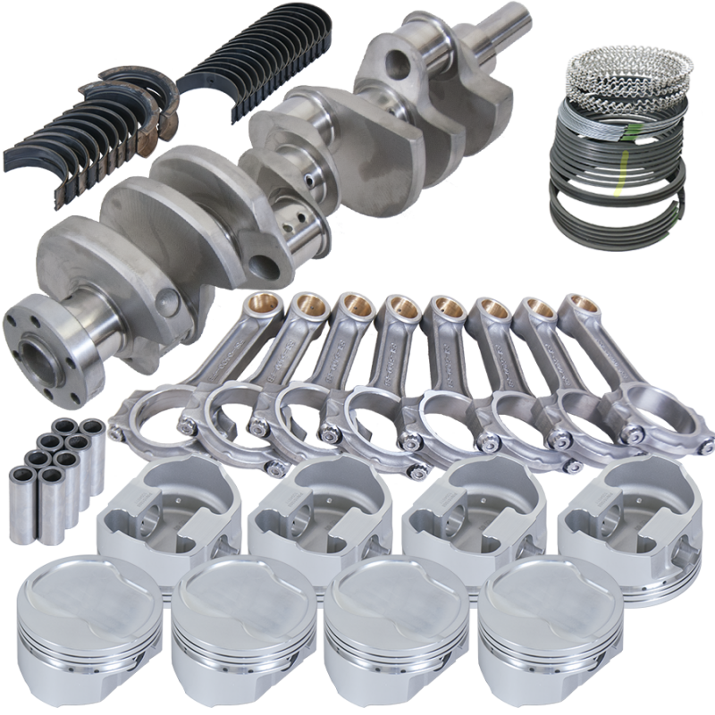 Eagle Ford 289/302 3.400in Crank 5.400in I-Beam Rods -12.5cc 4.030in Pistons Rotating Assembly