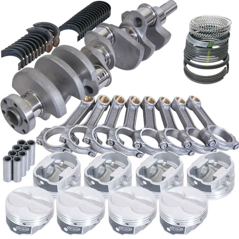 Eagle Ford 289/302 3.250in Crank 5.400in I-Beam Rod -11cc Flat Top 4.040in Pistons Rotating Assembly