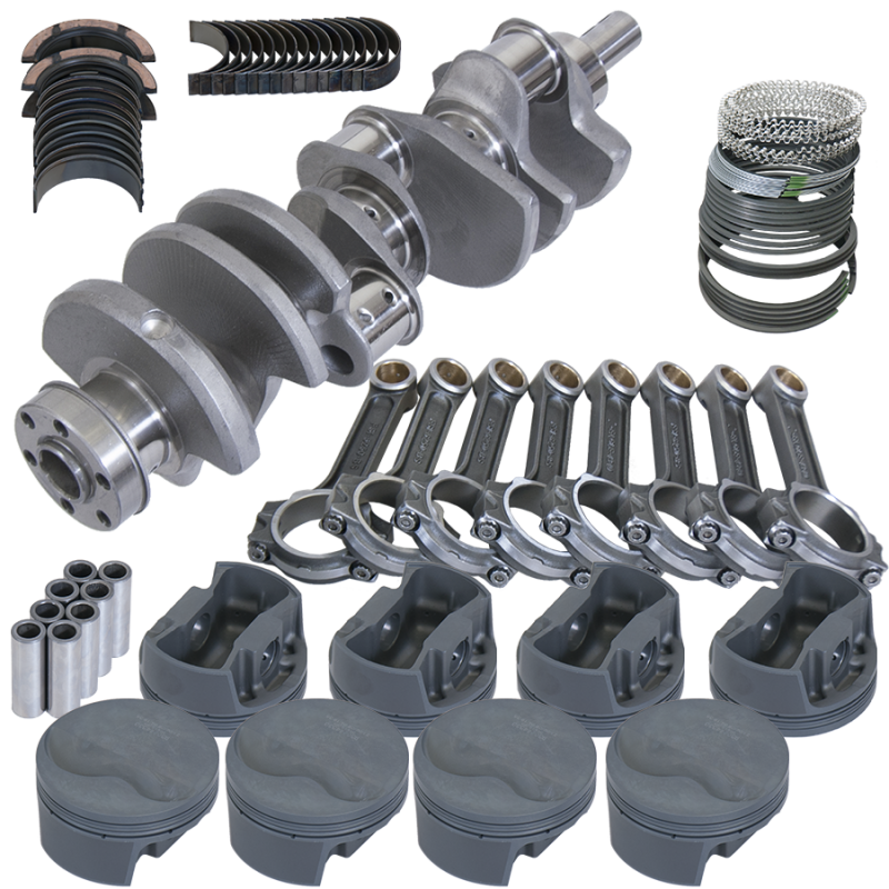 Eagle Ford 351W SVO 4.000in Crank 6.250in I-Beam -6.6cc Flat Top 4.060in Pistons Rotating Assembly