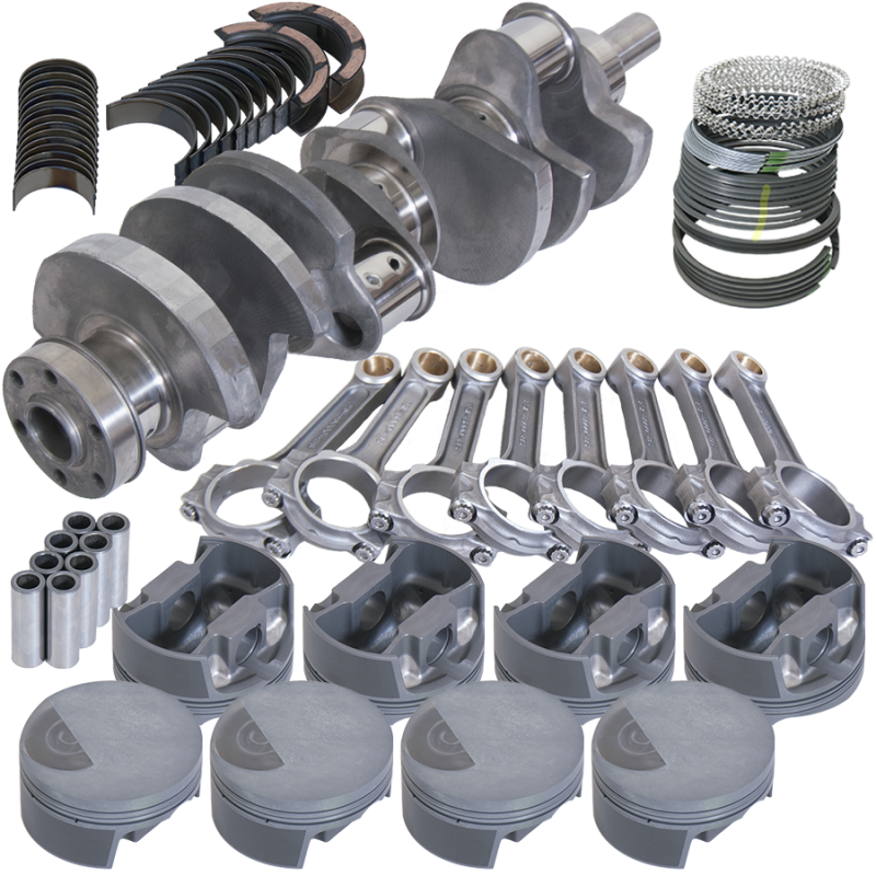 Eagle Ford 351C 4.000in Crank 6.000in I-Beam Rods -3.2cc Flat Top 4.030in Pistons Rotating Assembly