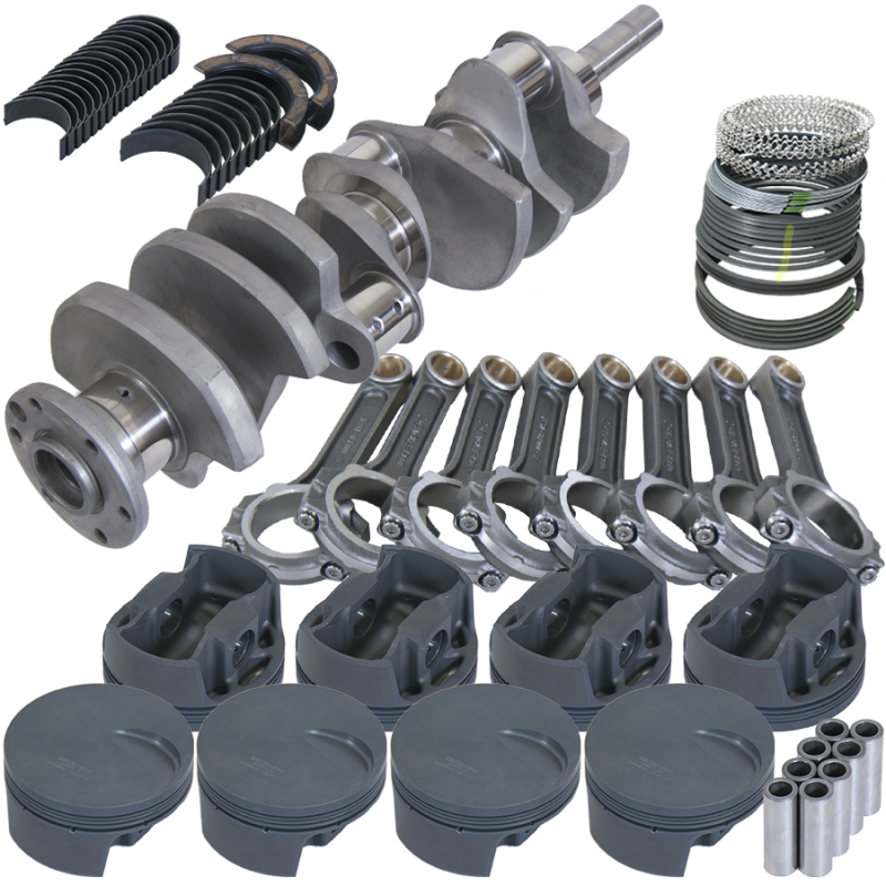 Eagle Ford 460 4.500in Crank 6.700in I-Beam Rods -3cc Flat Top 4.440in Pistons Rotating Assembly