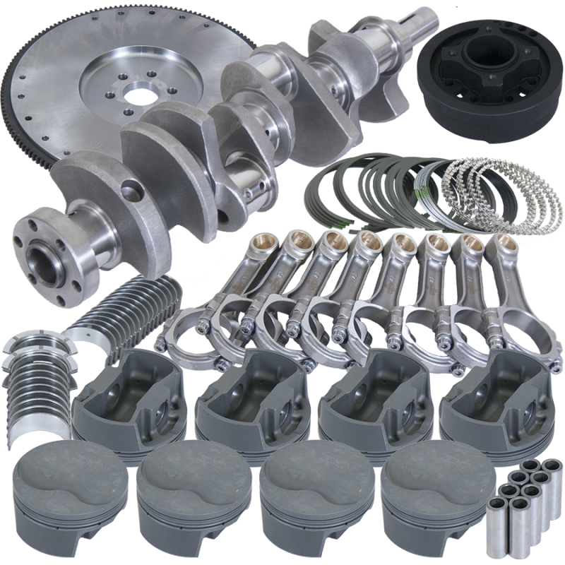 Eagle Ford 302 3.250in Crank 5.400in I-Beam Rods 4.040in Pistons 157 Tooth FW Balanced Assembly