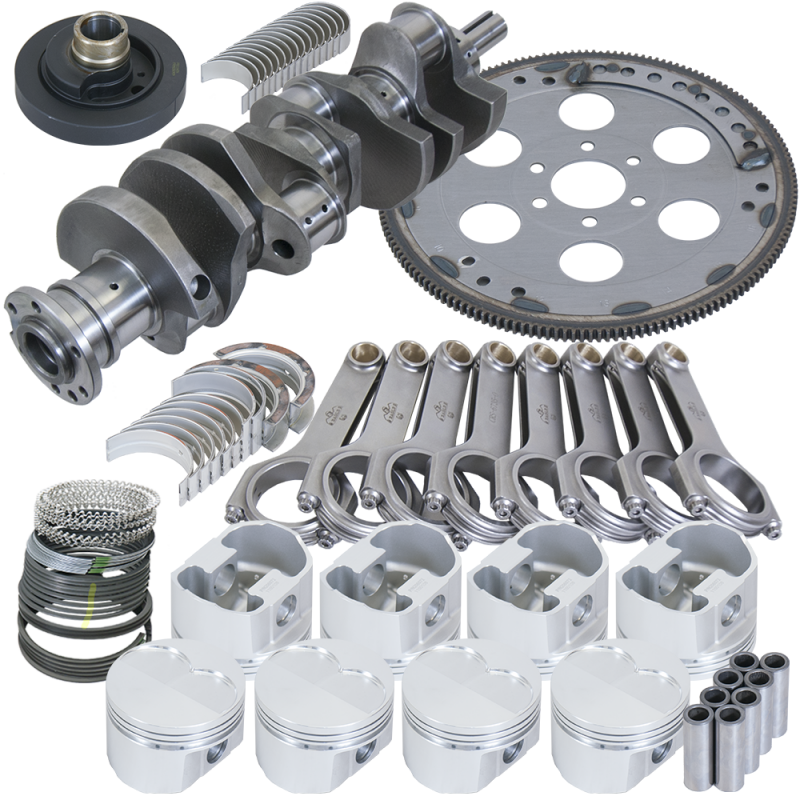 Eagle Oldsmobile 455 4.250in Crank 6.735in H-Beam -5cc Flat Top 4.185in Pistons Balanced Assembly