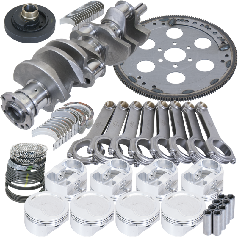 Eagle Oldsmobile 45 4.500in Crank 7.100in H-Beam -15cc Inv Dome 4.155in Pistons Balanced Assembly