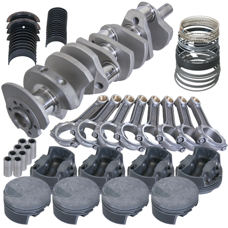 Eagle Chevy 454 4.250in Crank 6.385in I-Beam Rods -3cc Flat Top 4.310in Pistons Rotating Assembly