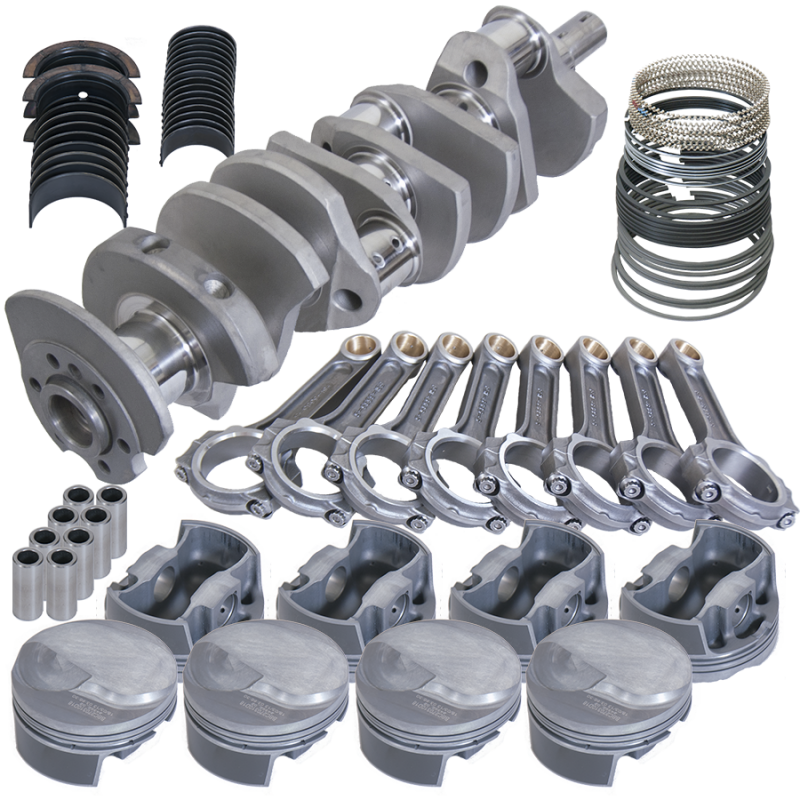 Eagle Chevy 454 4.250in Crank 6.385in I-Beam Rods 18cc Dome 4.320in Pistons Rotating Assembly