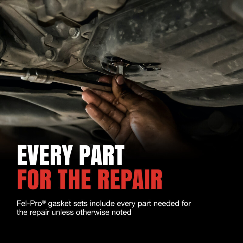 Fel-Pro 03-24 Toyota 4Runner Engine Oil Pan Gasket Set - High-Temperature Rubber-Coated Fiber