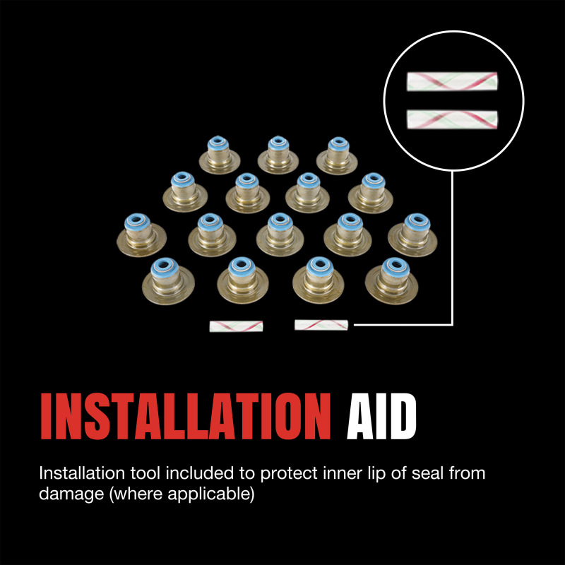 Fel-Pro 05-14 Toyota Tacoma/03-20 4Runner Engine Valve Stem Oil Seal Set