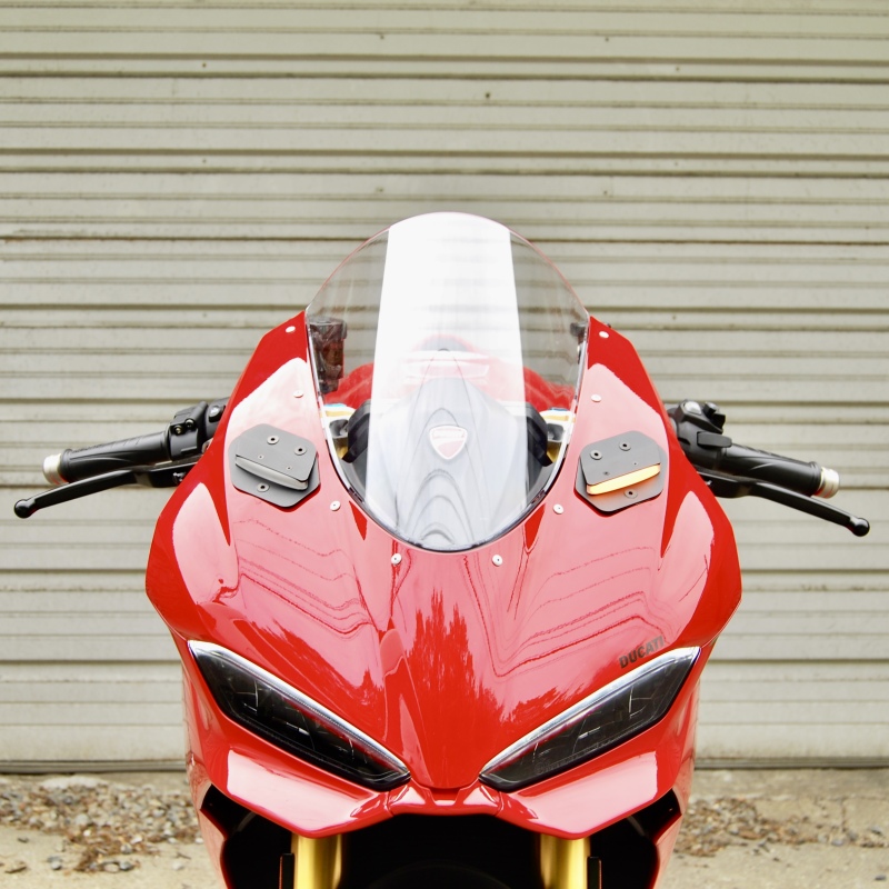 New Rage Cycles 25+ Ducati Panigale V2 Mirror Block Off Turn Signals