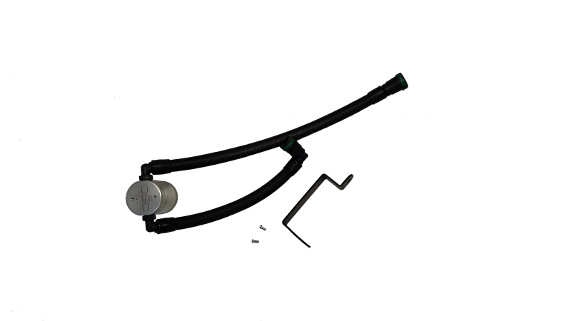 J&L 2025 Ford Bronco 2.3L/ 23-25 Ford Ranger 2.3L Separator 3.0 PCV Side - Clear Anodized