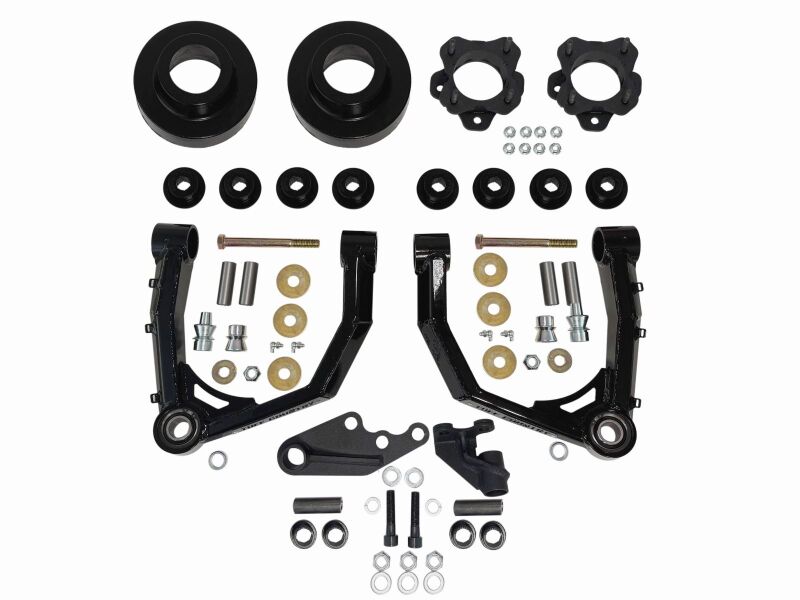 Tuff Country 2022+ Toyota Tundra 3in Lift w/ Boxed Uniball Control Arms & Front Diff Drop (No Shock)