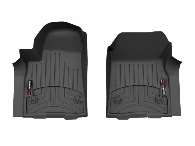 WeatherTech 2024 Chevrolet/GMC Silverado/Sierra EV w/Carpet Floor Front FloorLiner - Black