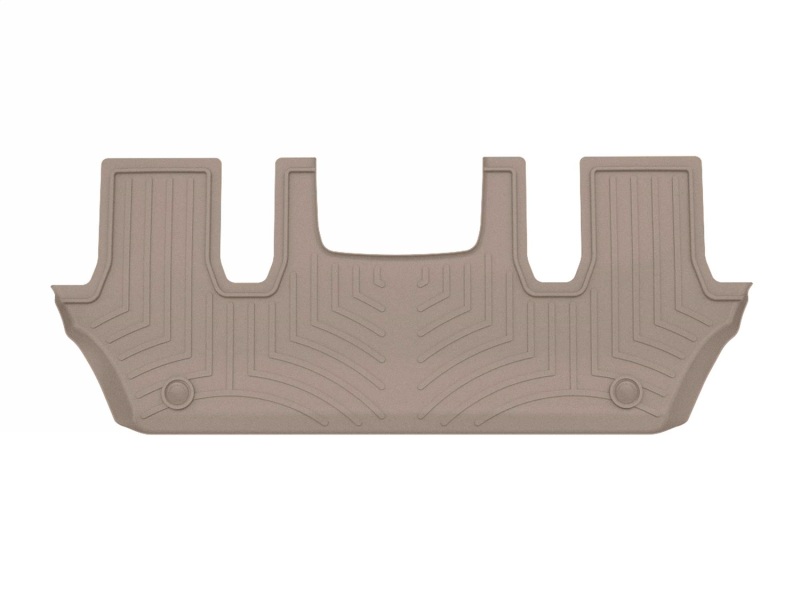 WeatherTech 2025 Infiniti QX80 (w/Bucket Seats & Full Console) Rear FloorLiner - Black