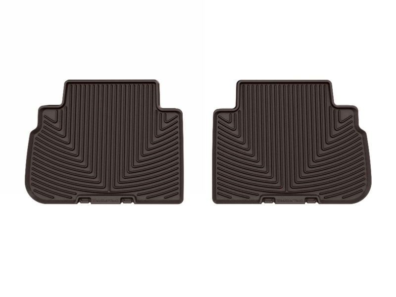 WeatherTech 19-24 Subaru Forester Rear All-Weather Floor Mats - Cocoa