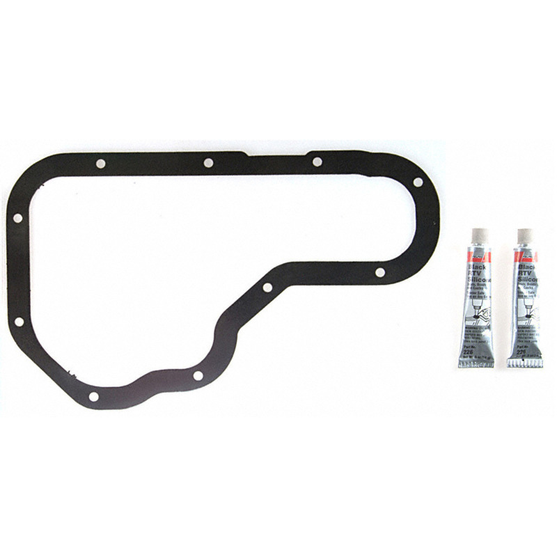 Fel-Pro Mitsubishi Montero OS 30727 Engine Oil Pan Gasket Set High-Temperature Rubber-Coated Fiber