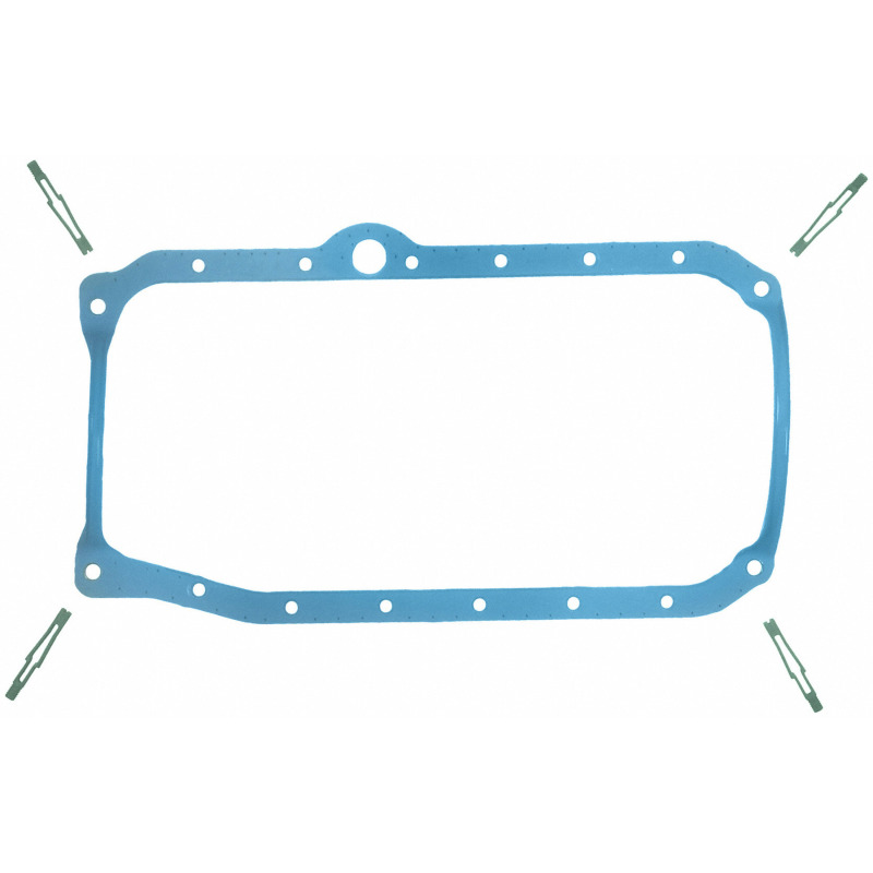 Fel-Pro Oil Pan SnapUps Included for OS 34502 R Engine Oil Pan Gasket Set PermaDry molded rubber