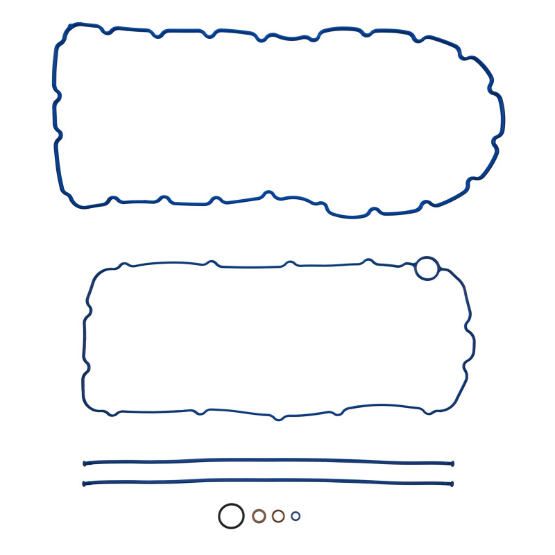 Fel-Pro Ford F-250 Super Duty OS 30894 R Engine Oil Pan Gasket Set 0 Bolt Hole One Piece Gasket