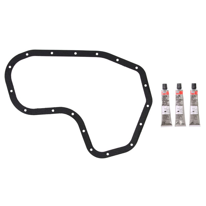 Fel-Pro Toyota Highlander Engine Oil Pan Gasket Set High-Temperature Rubber-Coated Fiber