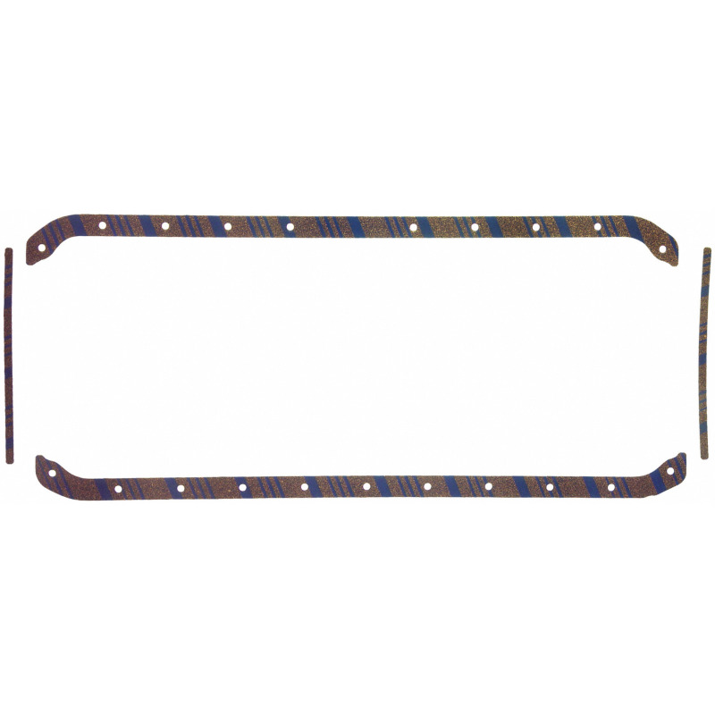 Fel-Pro Toyota Land Cruiser OS 34210 C Engine Oil Pan Gasket Set Blue Stripe cork-rubber