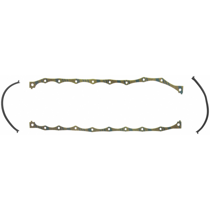 Fel-Pro Lincoln Mark V OS 30227 C Engine Oil Pan Gasket Set Blue Stripe cork-rubber